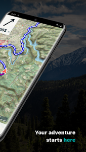 TwoNav Premium: GPS Maps &amp; Routes Walking Bike