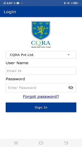 ATMS CQRA Screen 2
