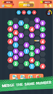 Number Hexa Block - Merge Game