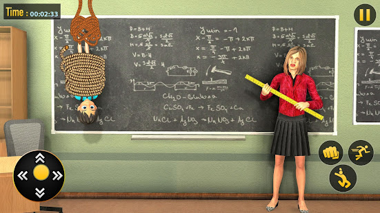 Hello Scary Crazy Teacher 3D - Baldi's Basics Game