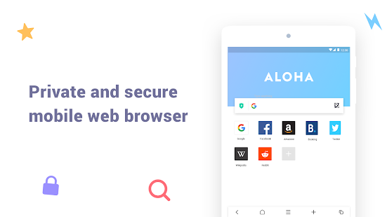 Aloha Browser Lite - Fast VPN Screenshot