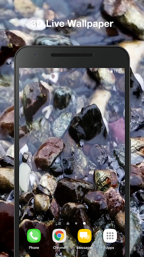Android application Water Wave Live Wallpaper Pro screenshort