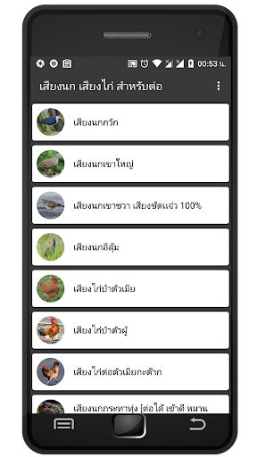 เสียงนกต่อ เสียงไก่ต่อ Screen 2