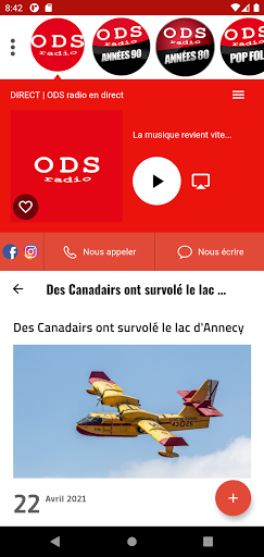 Android application ODS Radio screenshort