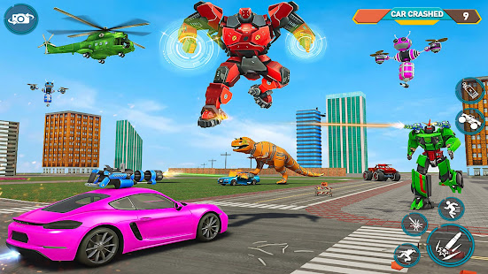 Dino Robot Car Transform Game 2.7.0 screenshots 11
