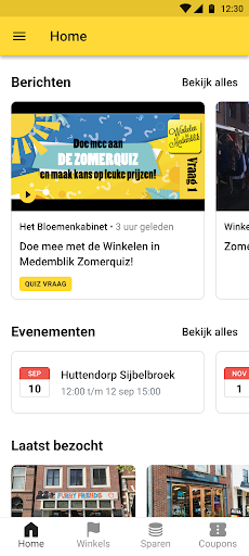 Android application Winkelen in Medemblik screenshort