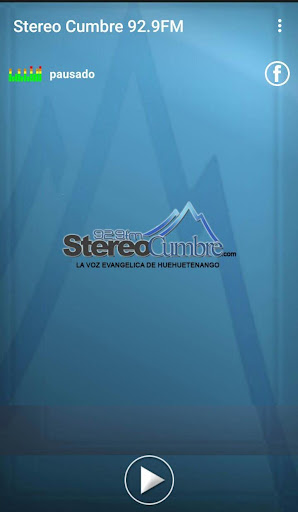 Android application Stereo Cumbre 92.9 screenshort