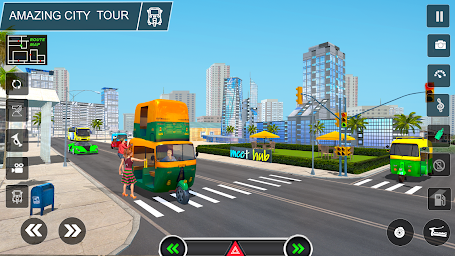 Tuk Tuk Auto Rickshaw Game 3d