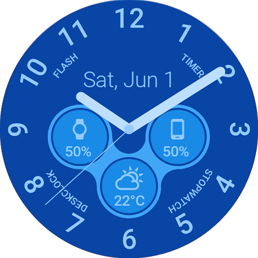 Material Analogic Watch Face Latest Icon