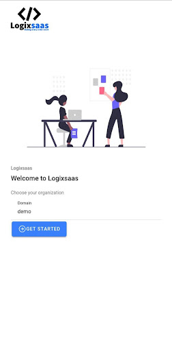 Android application Logixsaas Delivery App screenshort