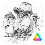 Sketch Parrot Theme icon