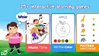 screenshot of Pre-k Preschool Learning Games