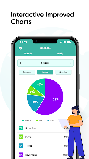 Daily Expenses Manager Screen 3
