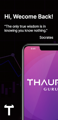 Android application Thaurus Guru AI Mentor screenshort