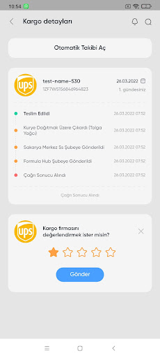 KarGoo - Kargo Takip Screen 2