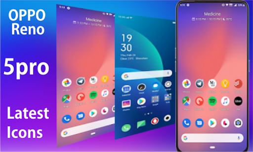 Theme for OPPO Reno 5 Pro Launcher Wallpapers