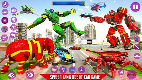 Spider Mech Wars - Robot Game