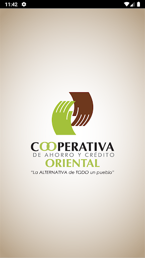 Android application Cooperativa Oriental screenshort
