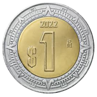 1 Peso MXN