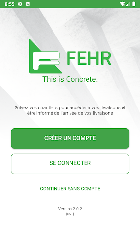 Android application FEHR screenshort