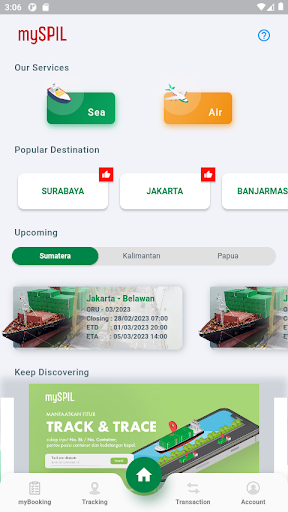 Android application mySPIL Reloaded screenshort