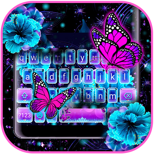 Neon Butterfly 2 Theme logo