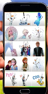 Frozen Stickers for WhatsApp