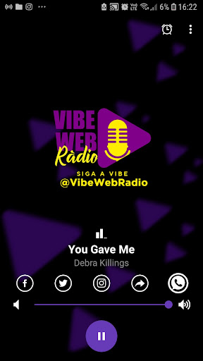 Vibe Web Radio Screen 2