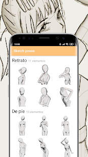 SketchPoses (reference poses for drawing)  Screenshots 1