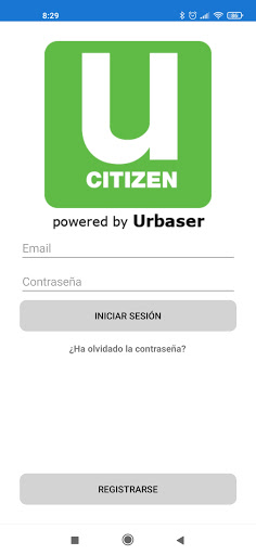 Android application UCitizen screenshort