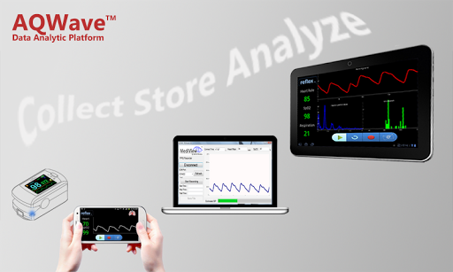 Android application AQWave Analytics Mini screenshort