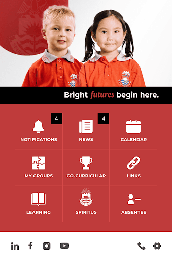 Android application Whitsunday Anglican School App screenshort