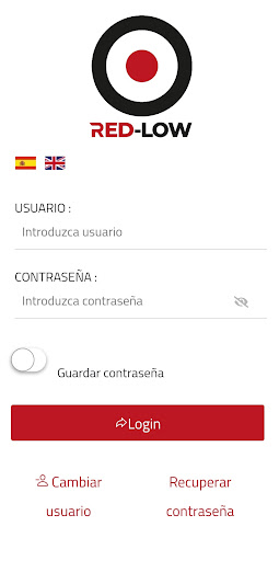 Android application RedLow screenshort