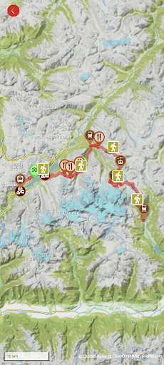 Eurotrek Travel Guide Screen 3