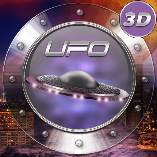 UFO 3D Next Launcher theme logo
