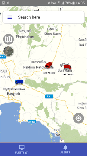 NOSTRA Mobile Monitoring Screen 2