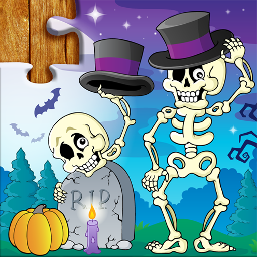 Kids Halloween Jigsaw Puzzles  Icon