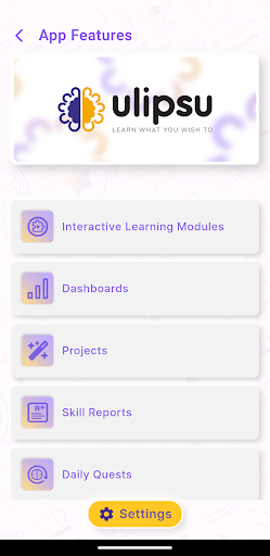 Ulipsu Demo App Screen 2