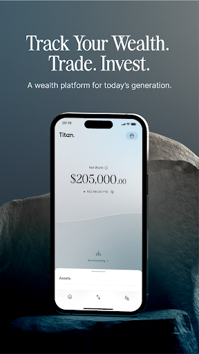 Android application Titan: Track, Trade, Invest. screenshort