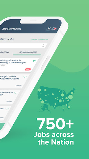 myDermJobs Screen 2