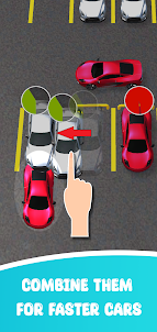 Car Lot Merge 3D