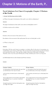 6th Social Science CBSE Solutions - Class 6