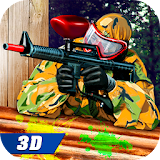 Paintball Gun Shooting Arena - Military Training icon