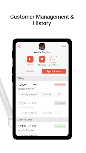 Car Service Manager - Appointm Screen 2