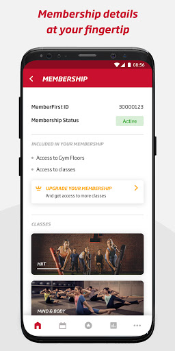 Screenshot of Fitness First Asia