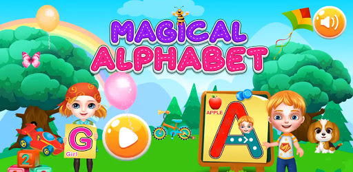 Magic alphabet Learn to Write ABC Games for Kids Android App