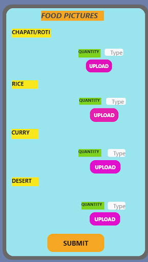 Needy Nourish App Screen 3