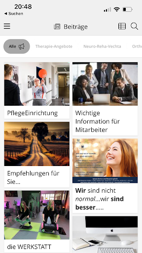 Android application REHA screenshort