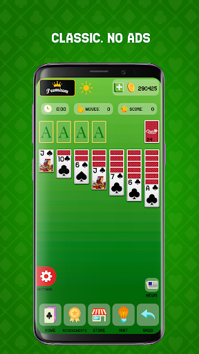 Android application Classic Solitaire screenshort