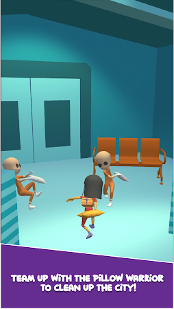 Game screenshot Pillow Wars: Run & Hit hack